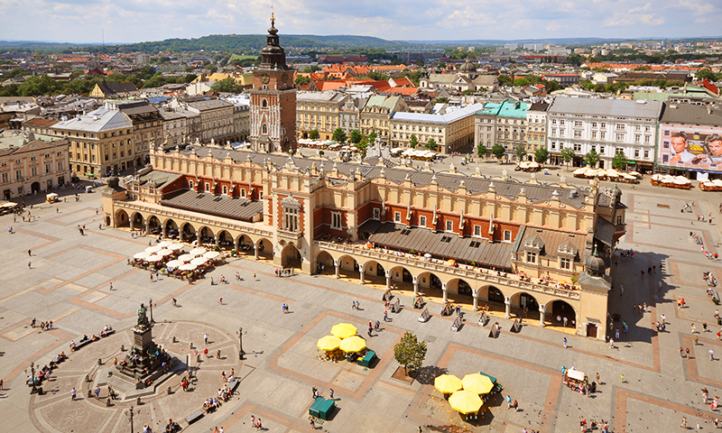 Piata Centrala din Cracovia