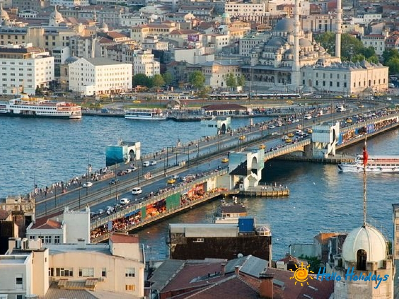 Мост галата в стамбуле
