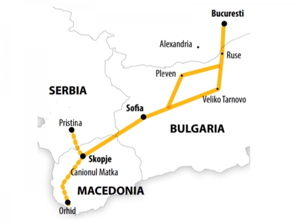 Harta Circuit Macedonia de Nord - Kosovo | 4 zile | Autocar 2020