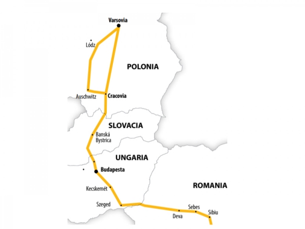 Harta Circuit Polonia | 6 zile - Autocar | 2020
