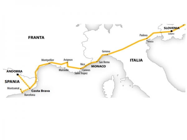 Harta  Circuit si Sejur Spania - Costa Brava | 13 zile - Autocar | 2020